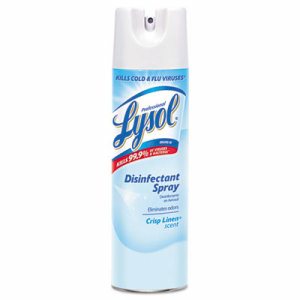 Disinfectant Spray, Crisp
Linen, 19oz Aerosol, 12
Cans/Carton