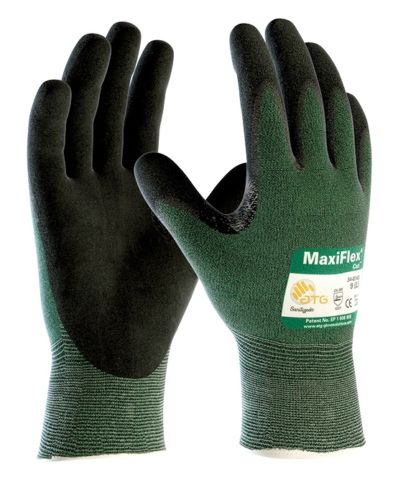 MaxiFlex Cut Seamless Knit
Engineered Yarn Glove with
Premium Nitrile Coated
MicroFoam Grip on Palm &amp;
Fingers (L)