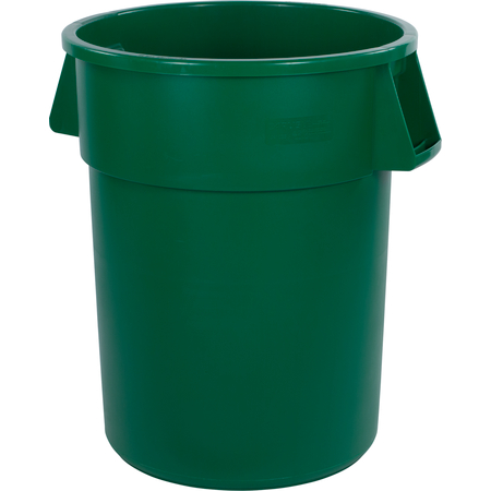 Bronco™ Round Waste Container 55 Gallon – GREEN