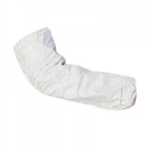 DEFENDER II WHITE MICROPOROUS 
SLEEVE, ELASTIC AT BOTH ENDS