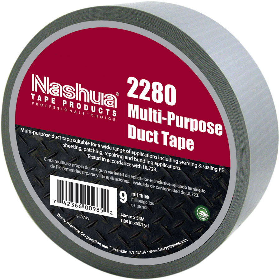Multi-Purpose Duct Tape 2&quot;x60
yd 9mil