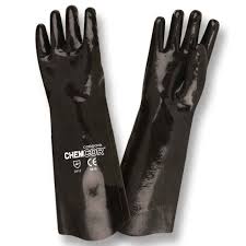 CHEM-COR™ BLACK SUPPORTED NEOPRENE, SMOOTH FINISH,