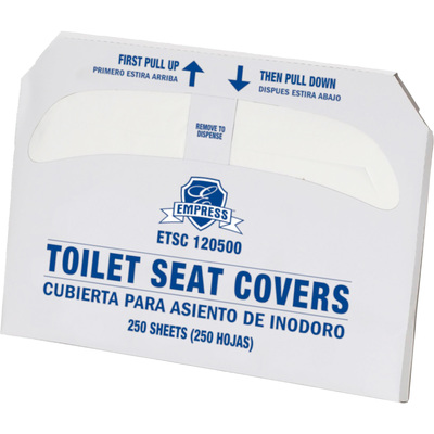 Empress Toilet Seat Cover 
Half-Fold 20/250 500/CS