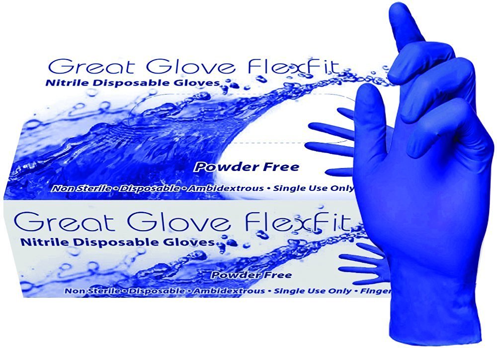 FlexFit SOFT Nitrile Powder-Free 190/BX 10BX/CASE