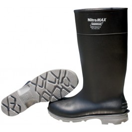 NitroMAX Black PVC / Nitrile blended boot Size 5