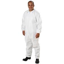 COVERALL, MICROPOROUS, ELASTIC WRISTS &amp; ANKLES (5XL)