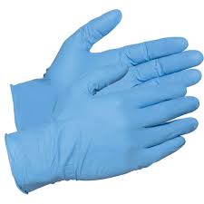 Nitrile, PF Blue Food Grade
Glove, Textured, 5 Mil, (L)
100/BX, 10BX/CA 