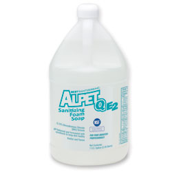 Alpet Q E2 Sanitizing Foam Soap 4x1 Gallon Bottles 36/PLT