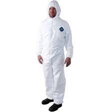 DuPont Tyvek Coverall, Comfort Fit Design,